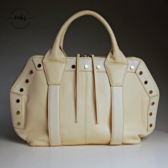 Kelsi Dagger Genuine Leather Studded Crossbody Handbag - Picture 10 of 13